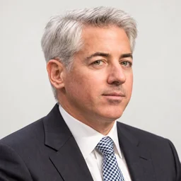Bill Ackman — AI-assisted portrait