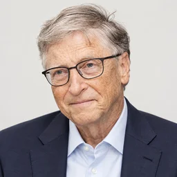 Bill Gates — AI-assisted portrait