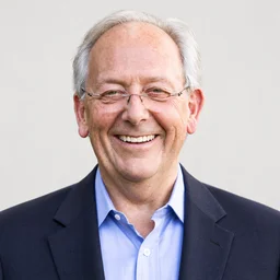 Chuck Akre — AI-assisted portrait