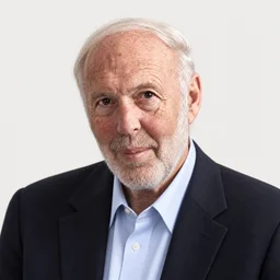 Jim Simons — AI-assisted portrait
