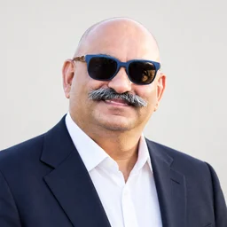 Mohnish Pabrai — AI-assisted portrait